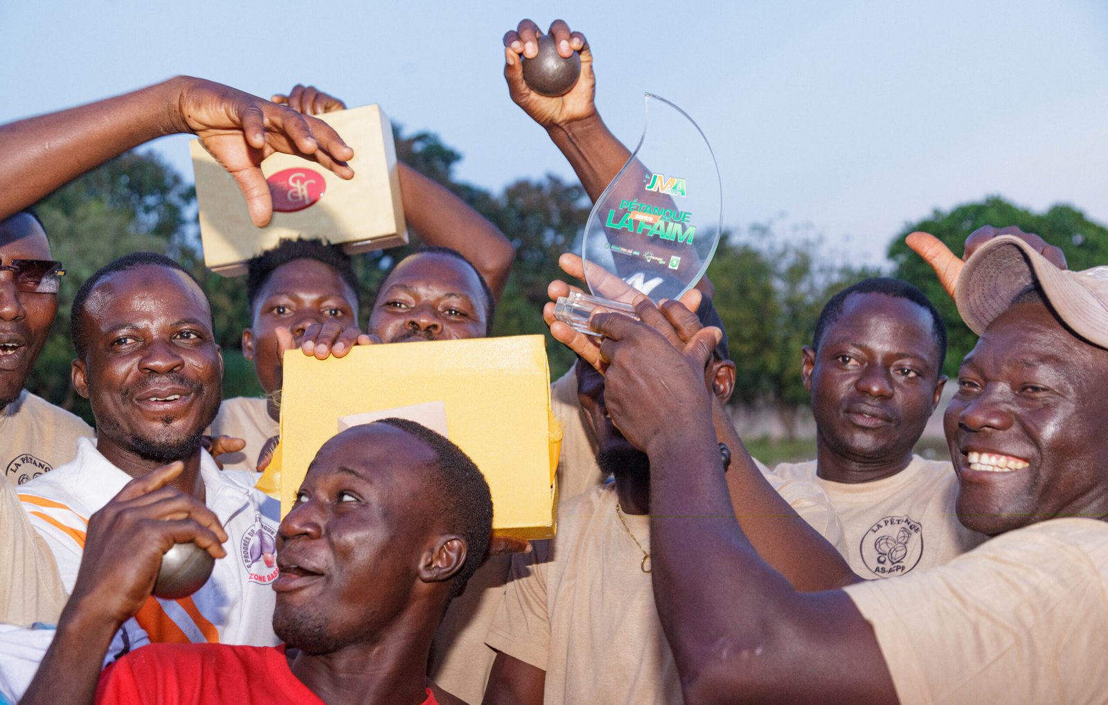 Pétanque contre la faim à Bassila : un franc succès pour Food For All