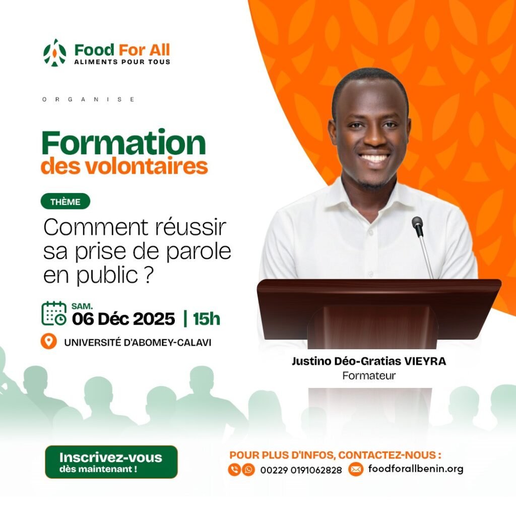 FORMATION DES VOLONTAIRES